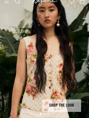 Sezane x Ansion Zelinda Blouse - Size 14